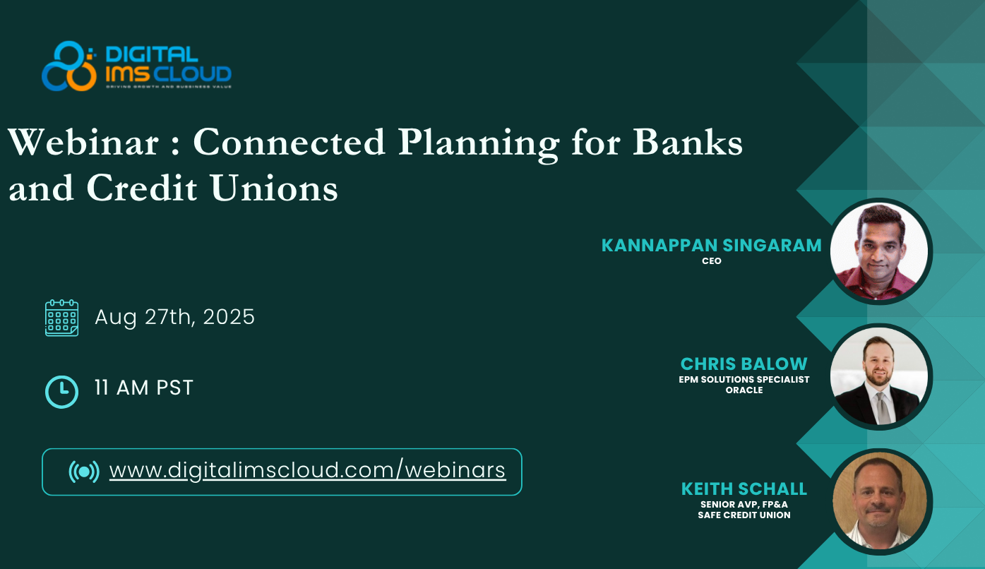 Connected Planning for Financial Institutions